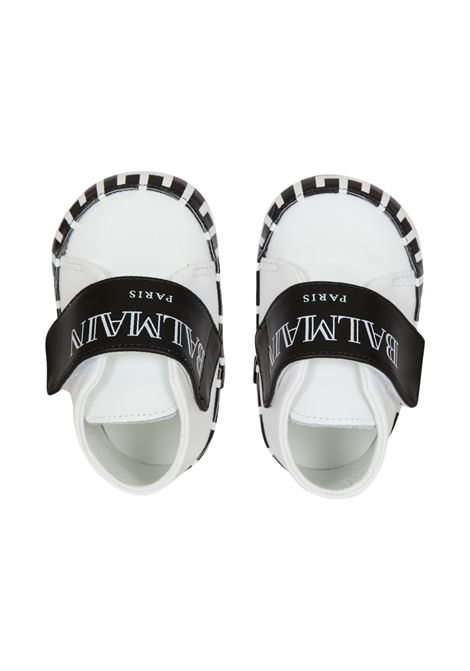 Scarpe primi passi con logo BALMAIN KIDS | BY0546 Y0051100NE